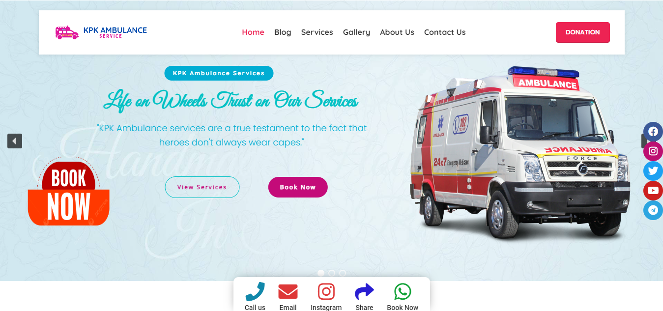 KPK Ambulance SEO
